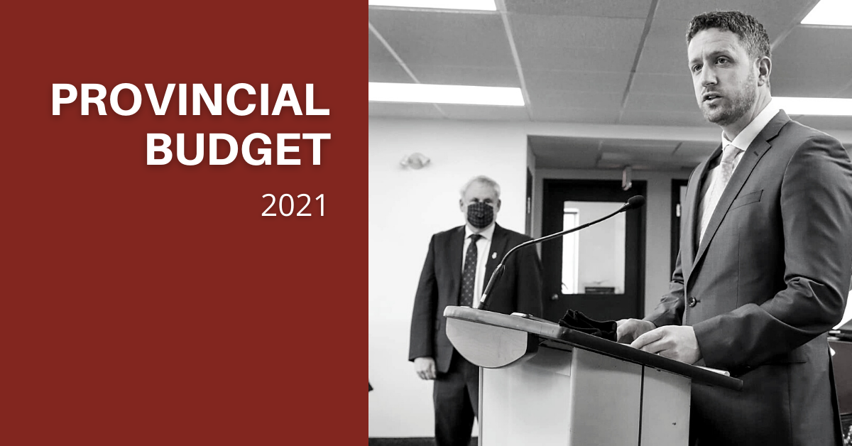 Provincial Budget 2021 CUPE Nova Scotia