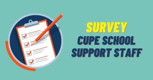 Survey school support staff